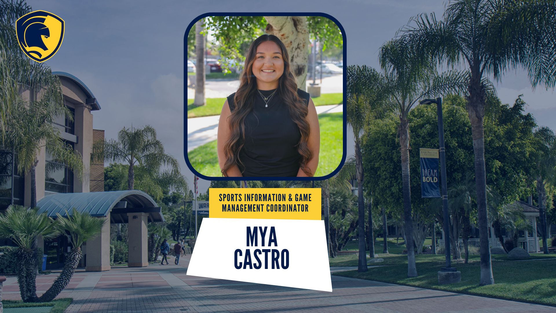 LPU Welcomes Mya Castro as Sports Info &amp; Game Management Coordinator