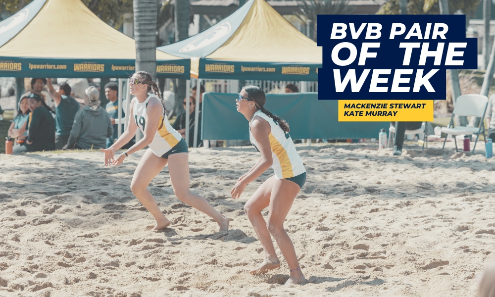 Stewart and Murray Named GSAC Beach Volleyball Pair of the Week