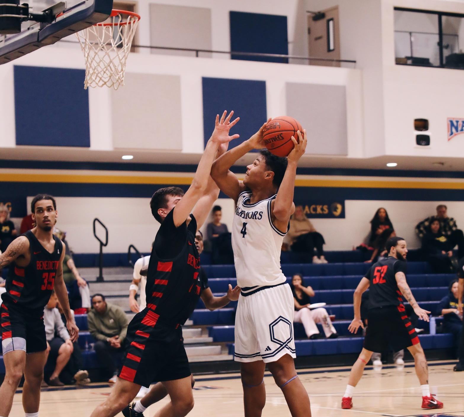 Warriors Pull Out 64-60 Victory Over #19 Benedictine University Mesa