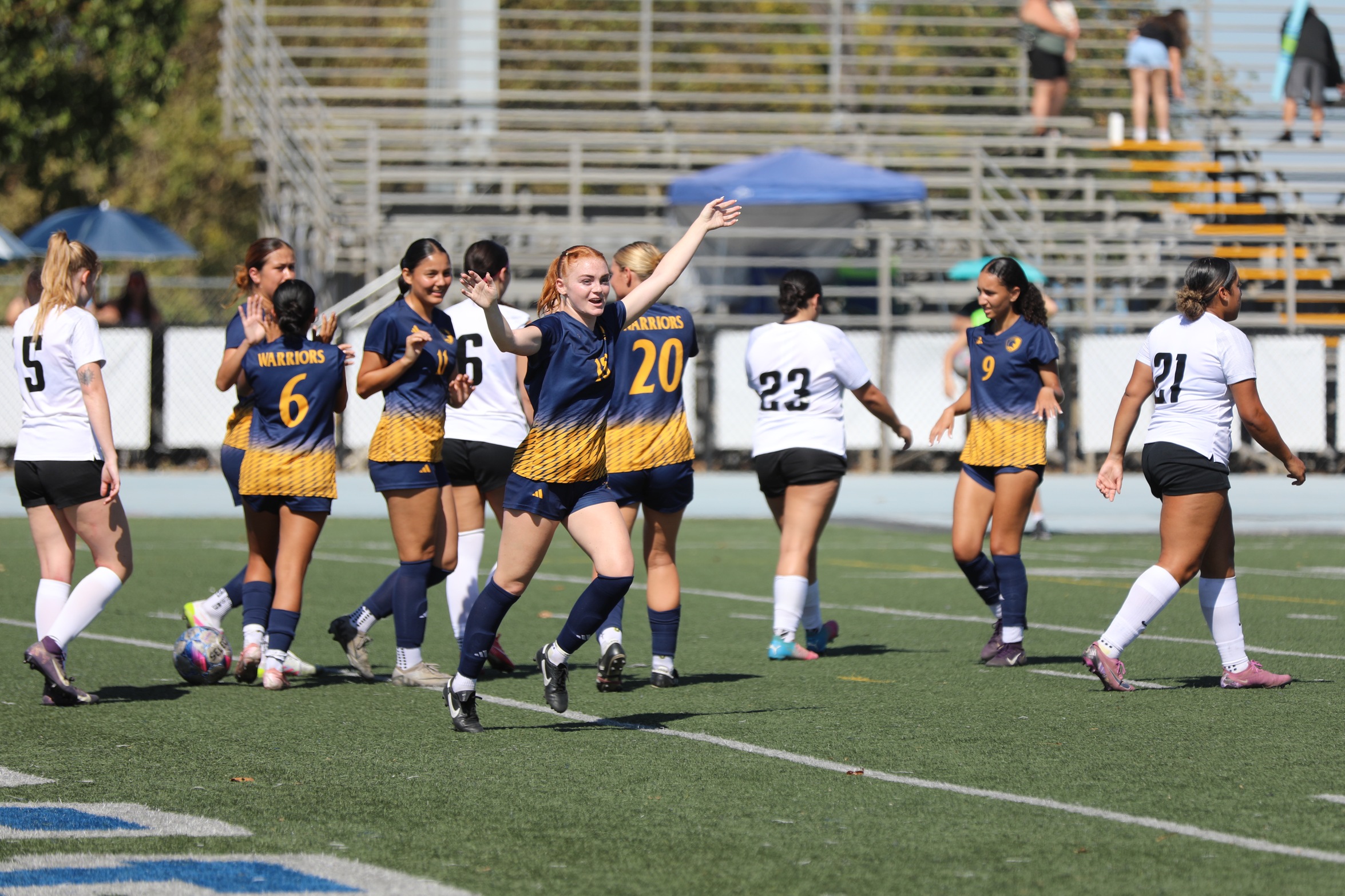 Warriors Shut Out Leopards to Cap Non-Conference Slate