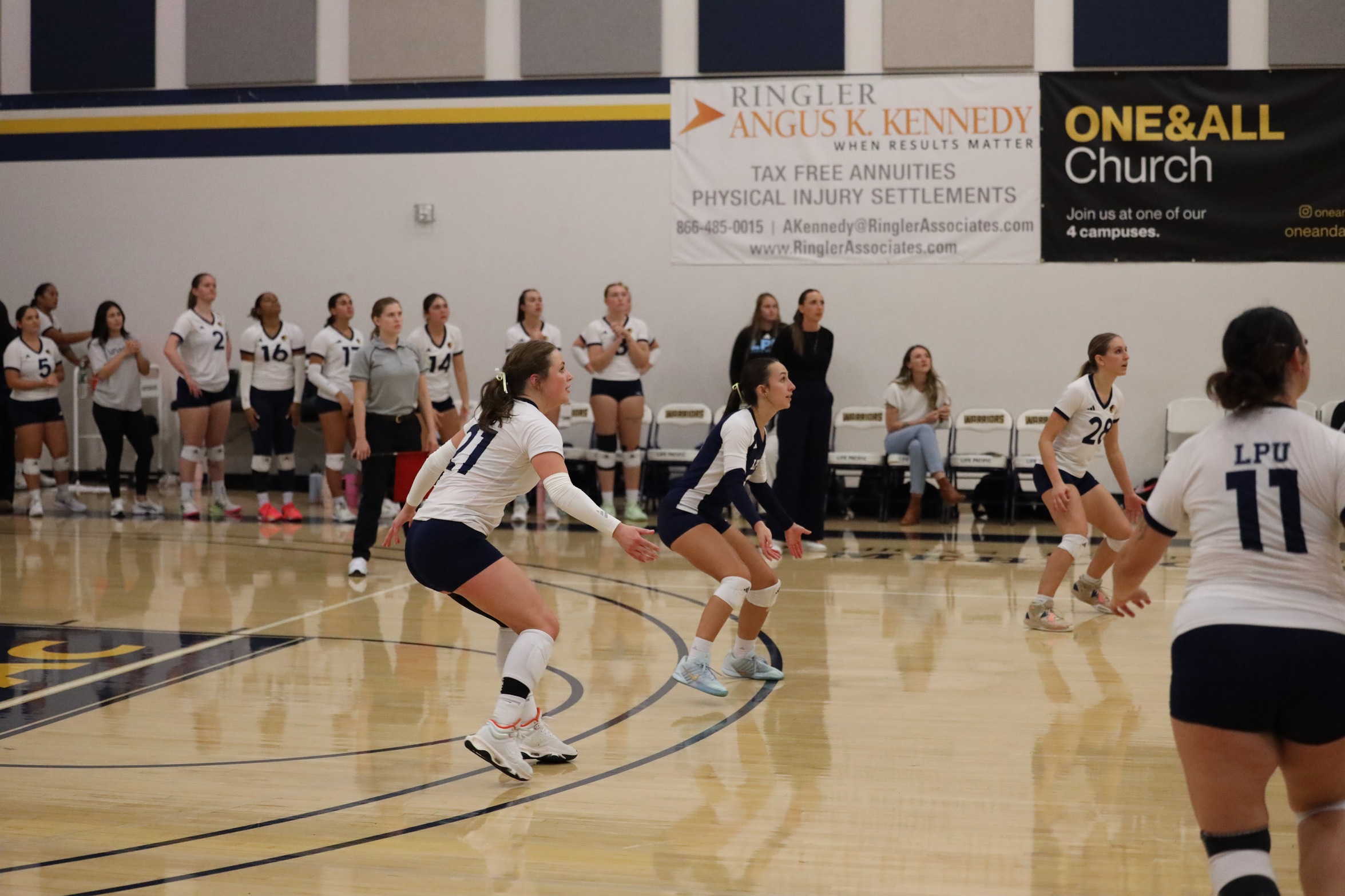 Warriors Power Past Embry-Riddle in Four Sets