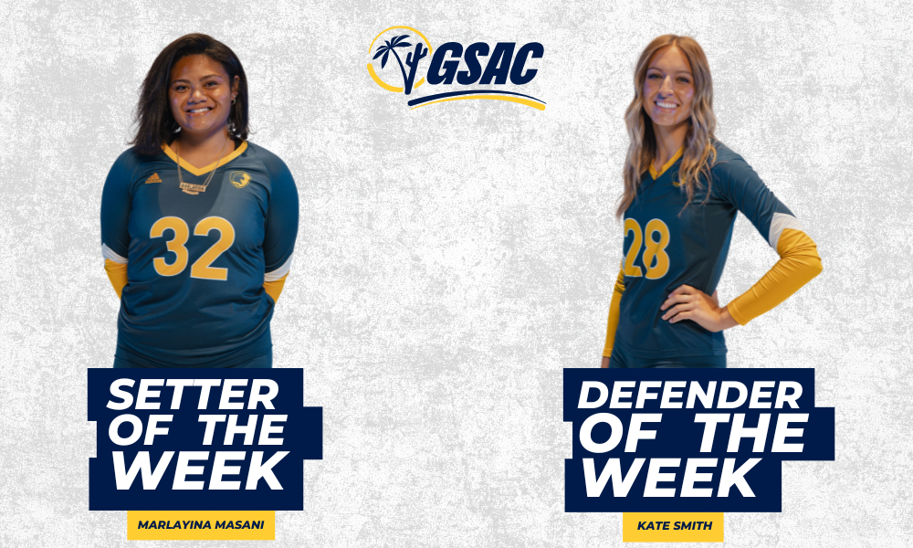 GSAC Setter and Defender of the Week: Masani and Smith Lead Warriors to Weekend Sweep